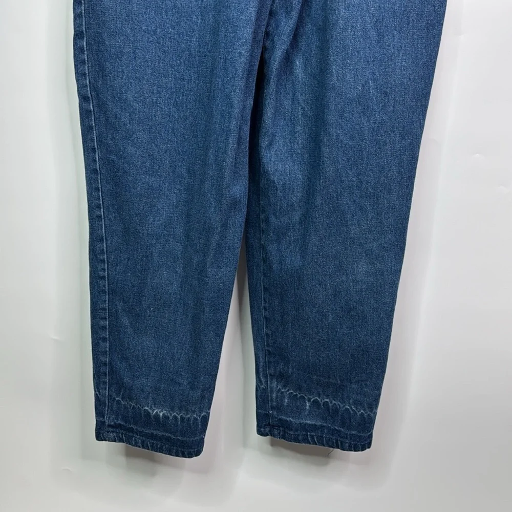 Vintage Mizz Liss Denim Jumpsuit Size 13/14 80s